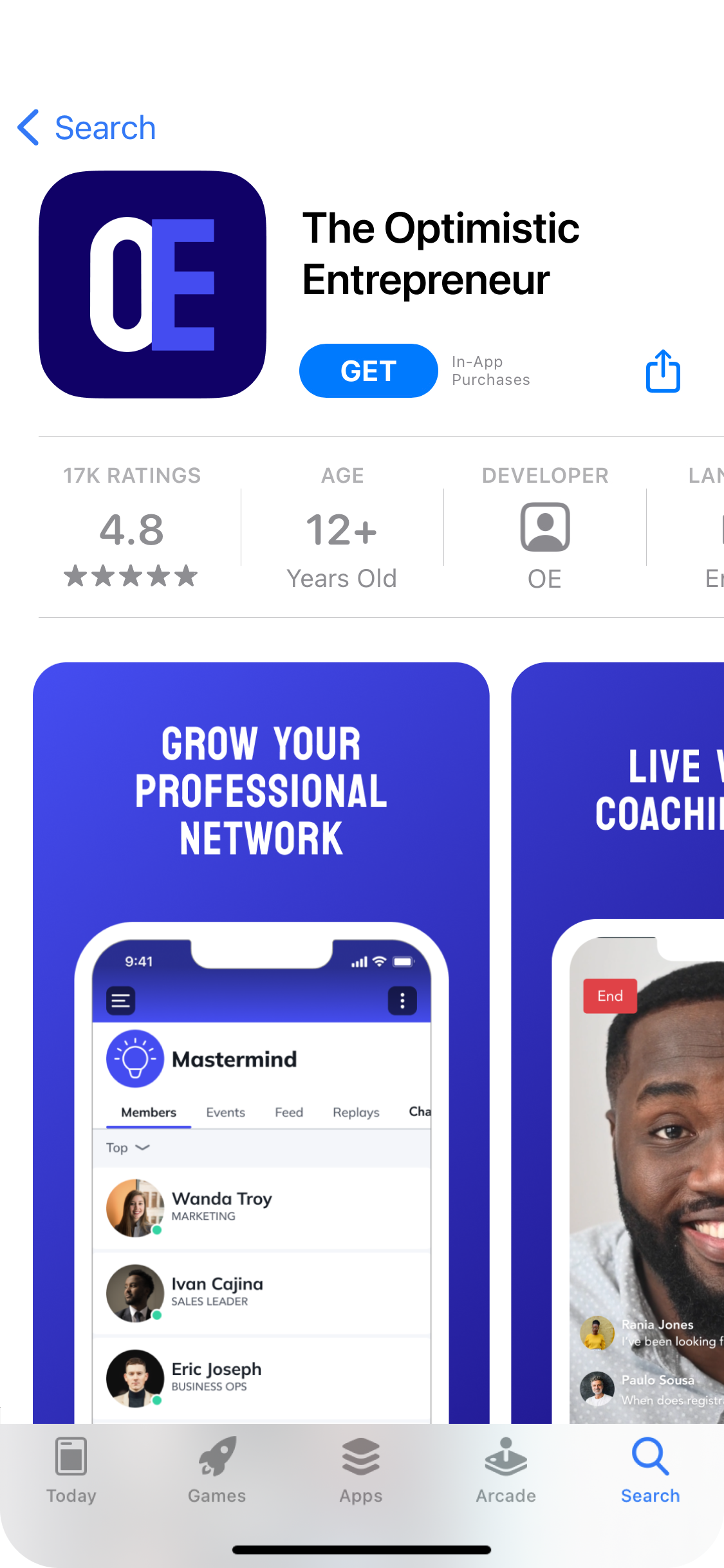 screenshot of Mighty Pro